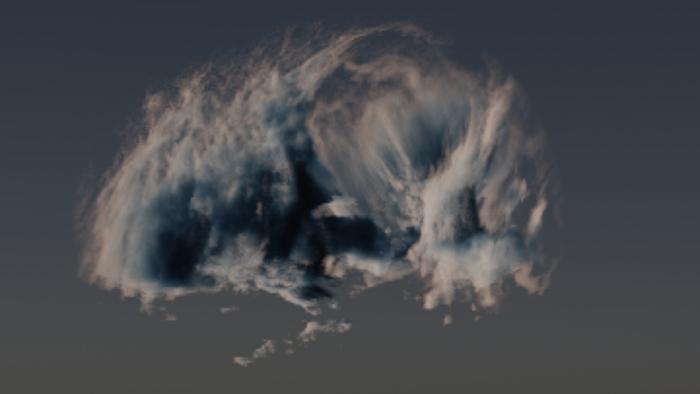Storm Clouds 2 real time with Eevee preview image 2